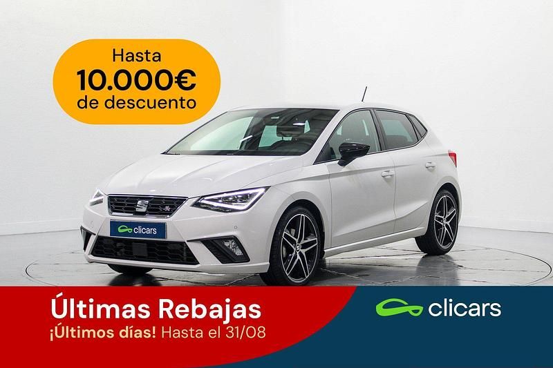 Blanco Usado 2019 Seat Ibiza FR Berlina | 14.290 € (Precio justo) - Imagen 1/4