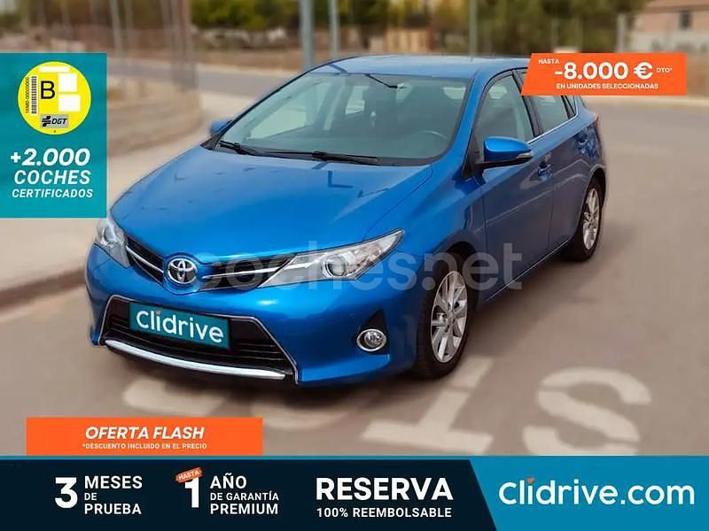 Azul Usado 2013 Toyota Auris Advance Berlina | 8390 € (Precio justo) - Imagen 1/3
