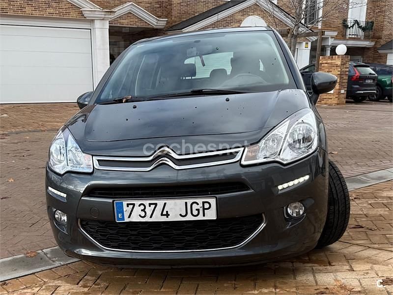 Usado Citroën C3 92 CV (67 kW) 2015 Negro Berlina