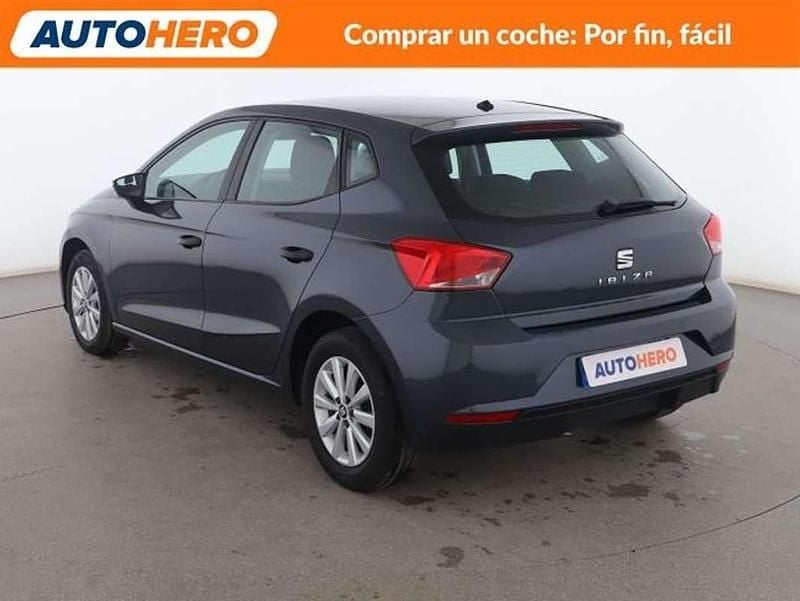Usado Seat Ibiza Reference 95 CV (69 kW) 2019 Azul Berlina