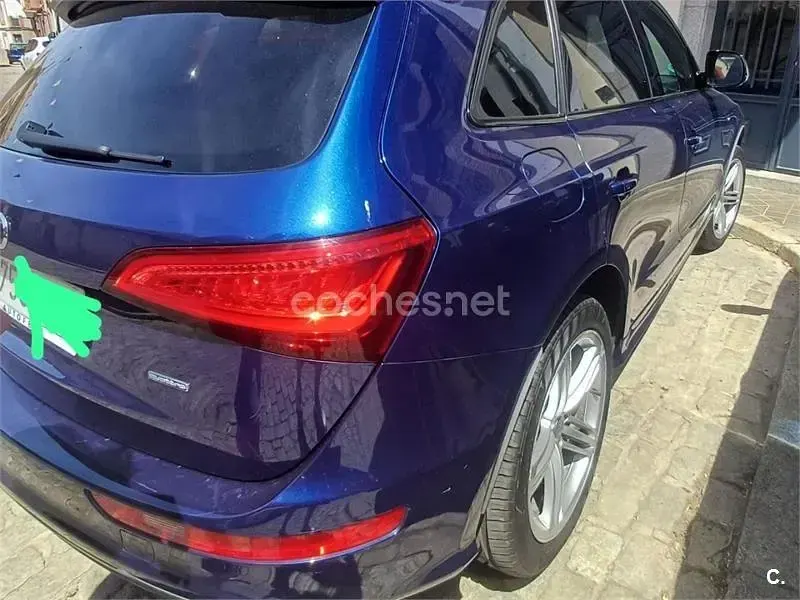 Usado Audi Q5 S-Line 190 CV (139 kW) 2017 Azul SUV