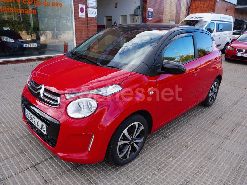 Rojo Usado 2018 Citroën C1 PureTech Utilitario | 9900 € (Un poco caro) - Imagen 1/4