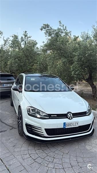 Usado VW Golf VII GTD 184 CV (135 kW) 2015 Blanco Berlina
