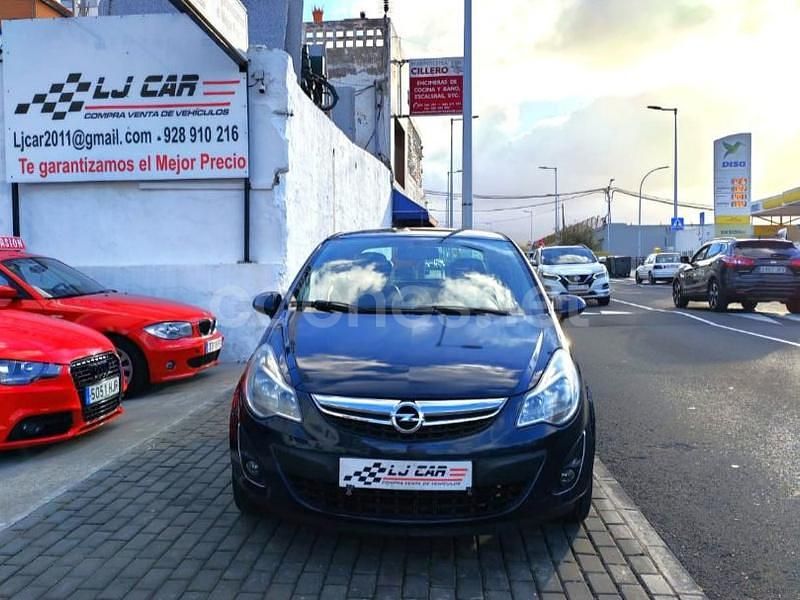Usado Opel Corsa Selective 85 CV (62 kW) 2012 Azul Berlina