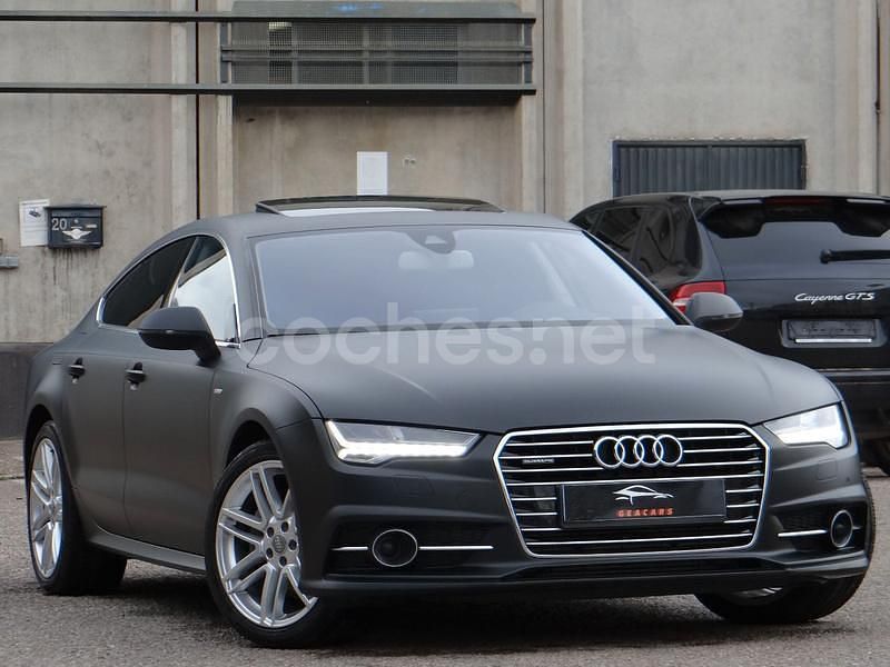 Negro Usado 2017 Audi A7 Sportback Premium Utilitario | 29.990 € (Caro) - Imagen 1/4