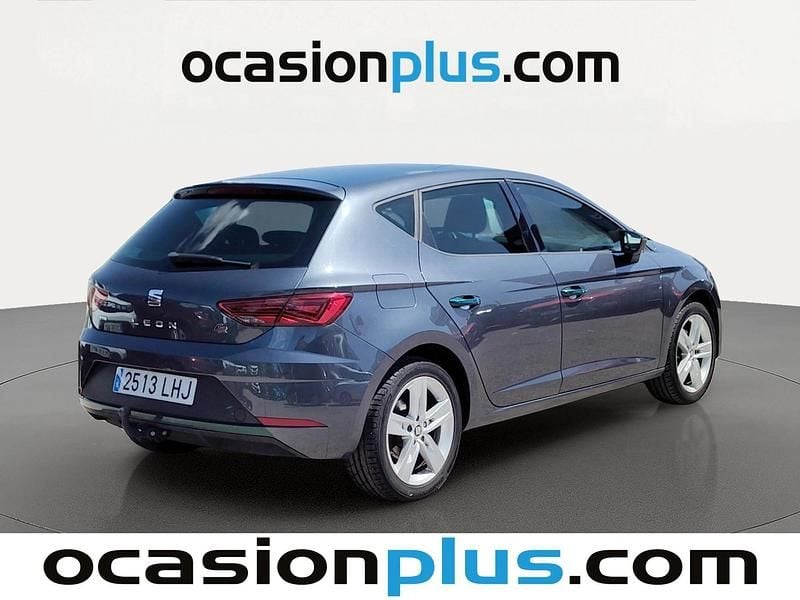 Usado Seat Leon FR 130 HP (95 kW) 2020 Cinzento Citadino