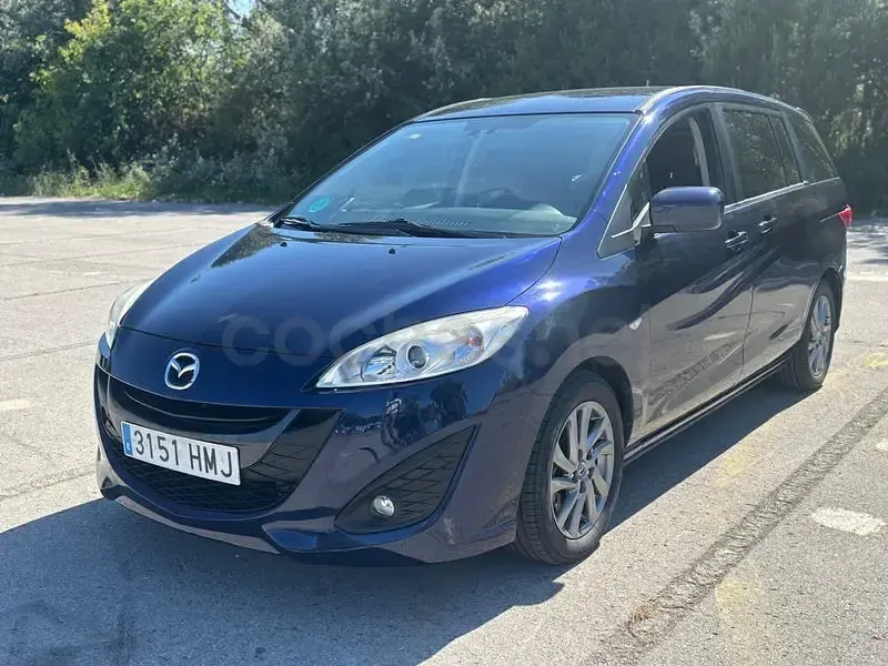 Usado Mazda 5 Style 150 CV (110 kW) 2012 Azul Monovolumen
