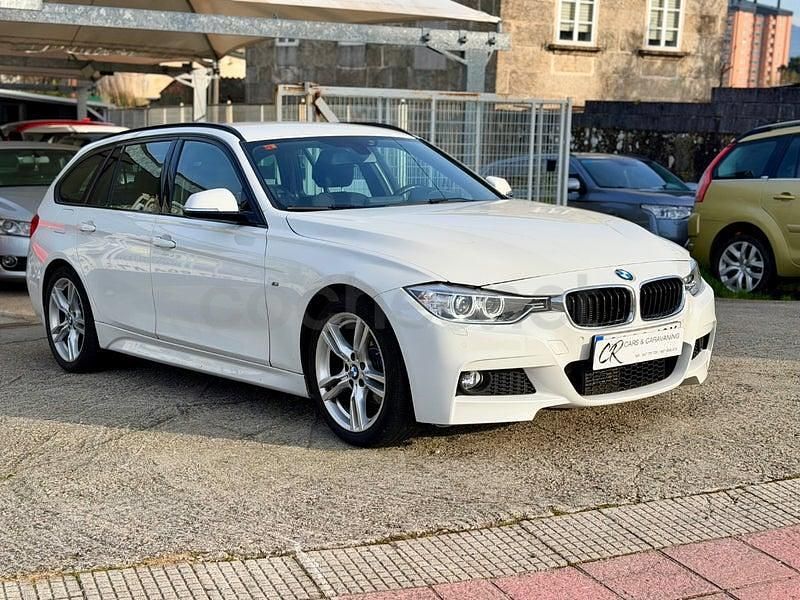 Usado BMW 318 143 CV (105 kW) 2015 Blanco Familiar