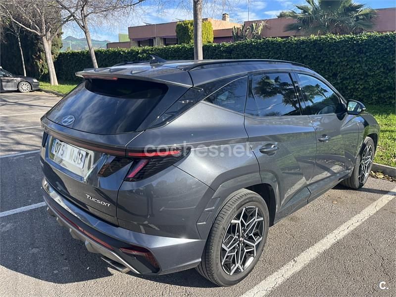 Gris / plata Usado 2023 Hyundai Tucson N Line SUV | 26.000 € (Un poco caro) - Imagen 1/4