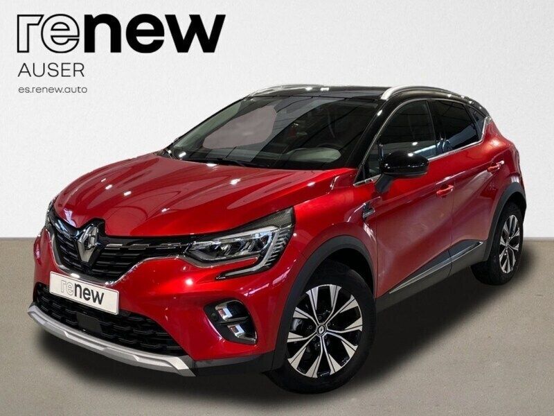 Carrocería rojo deseo con techo negro brillante Usado 2023 Renault Captur Techno SUV | 20.850 € (Un poco caro) - Imagen 1/4