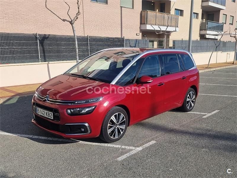 Rojo Usado 2017 Citroën Grand C4 Picasso Shine Monovolumen | 7490 € (Buen precio) - Imagen 1/4