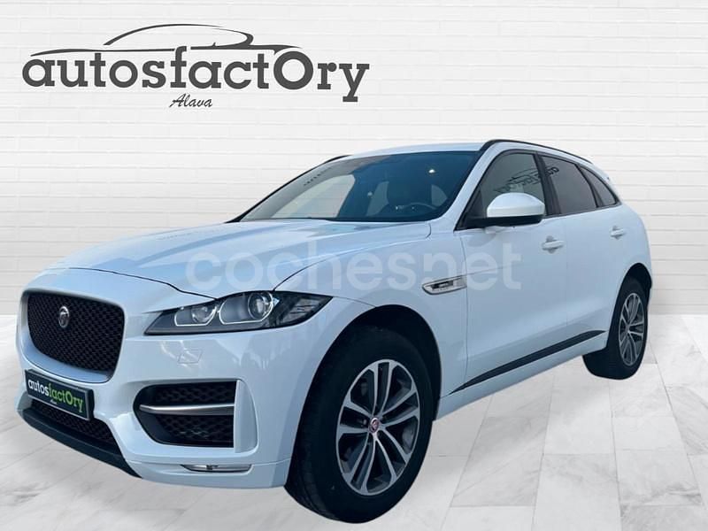 Blanco Usado 2016 Jaguar F-Pace Portfolio SUV | 17.990 € - Imagen 1/4