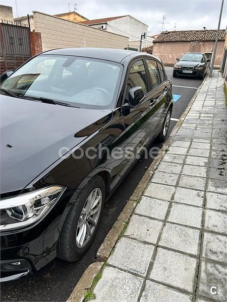 Käytetty BMW 116 116 HP (85 kW) 2018 Musta Viistoperä