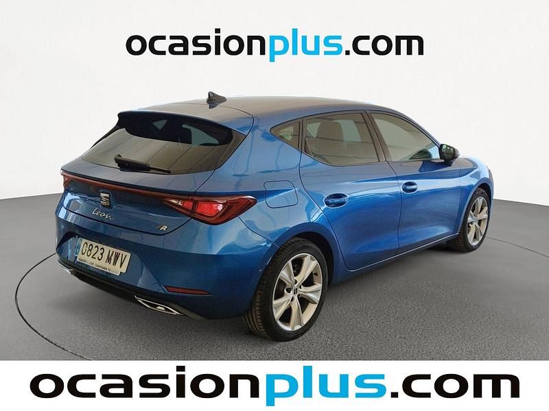 Usado Seat Leon FR 110 CV (80 kW) 2024 Azul Berlina