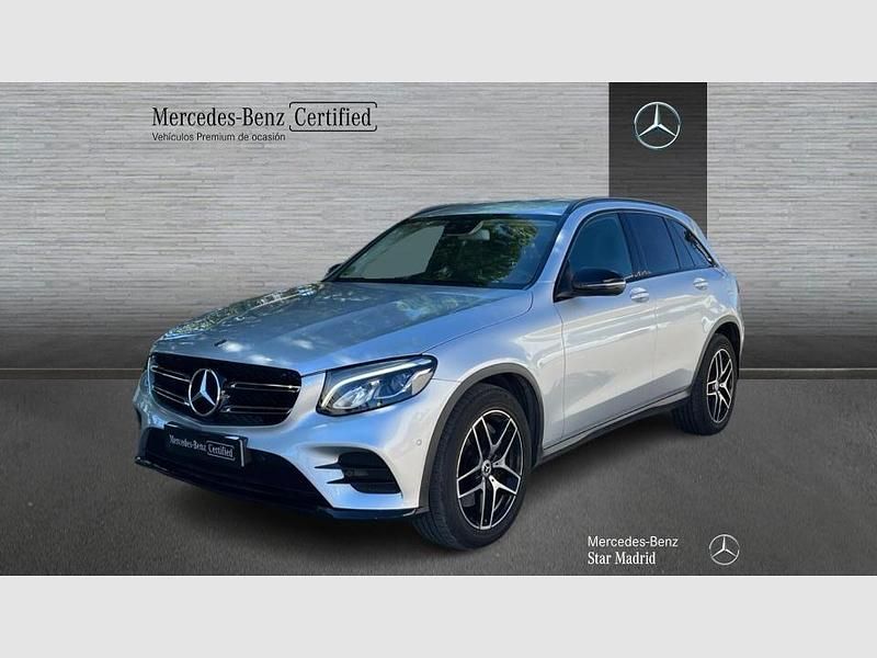 Gris Usado 2019 Mercedes GLC220 SUV | 36.595 € (Precio justo) - Imagen 1/4