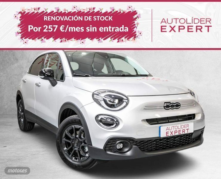 Gris / plata Usado 2023 Fiat 500X Club SUV | 23.350 € (Un poco caro) - Imagen 1/4
