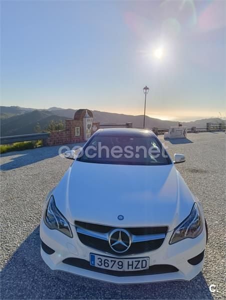 Usado Mercedes E220 170 CV (125 kW) 2014 Blanco Coupe