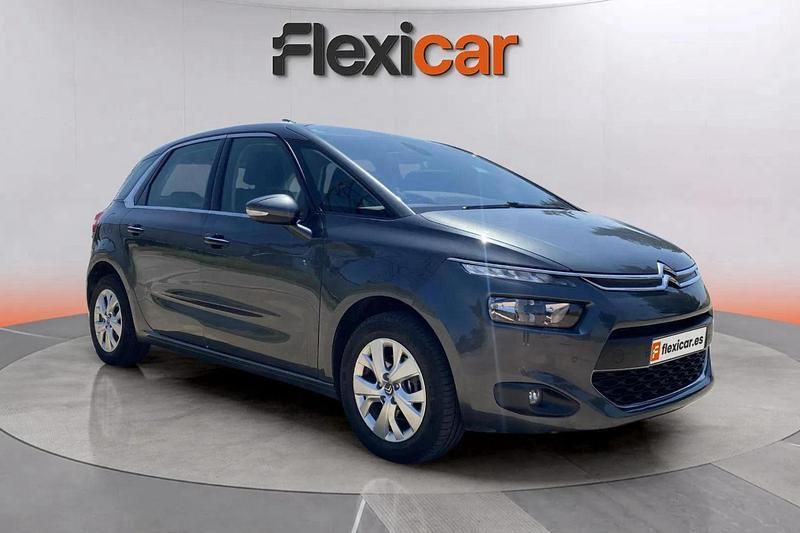Gris Usado 2015 Citroën C4 Picasso Intensive Monovolumen | 10.990 € (Caro) - Imagen 1/4