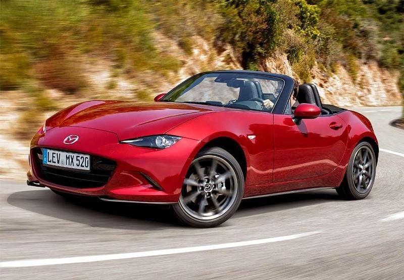 Usado Mazda MX5 110 CV (80 kW) 2002 Gris Descapotable