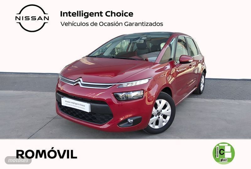 Rojo Usado 2015 Citroën C4 Picasso Monovolumen | 10.900 € (Caro) - Imagen 1/4