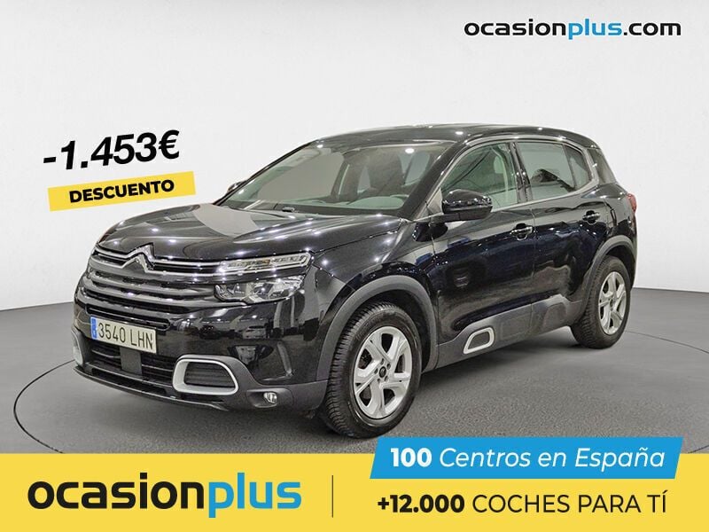 Negro Usado 2020 Citroën C5 Aircross Live SUV | 14.950 € (Buen precio) - Imagen 1/4