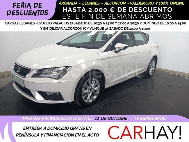 Blanco Usado 2019 Seat Leon Style Berlina | 12.690 € (Precio justo) - Imagen 1/4