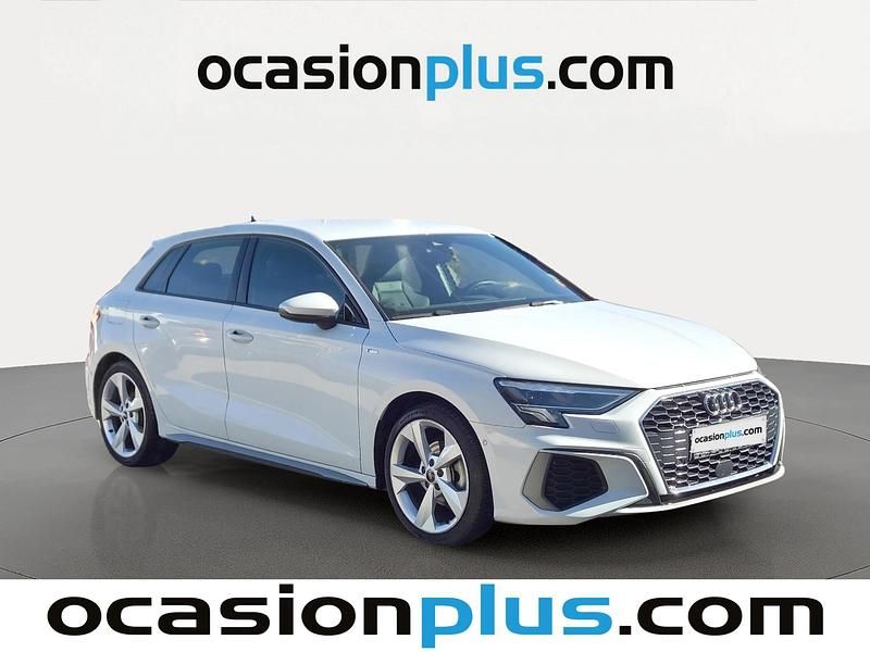 Usado Audi A3 Sportback S-Line 150 CV (110 kW) 2023 Blanco Utilitario