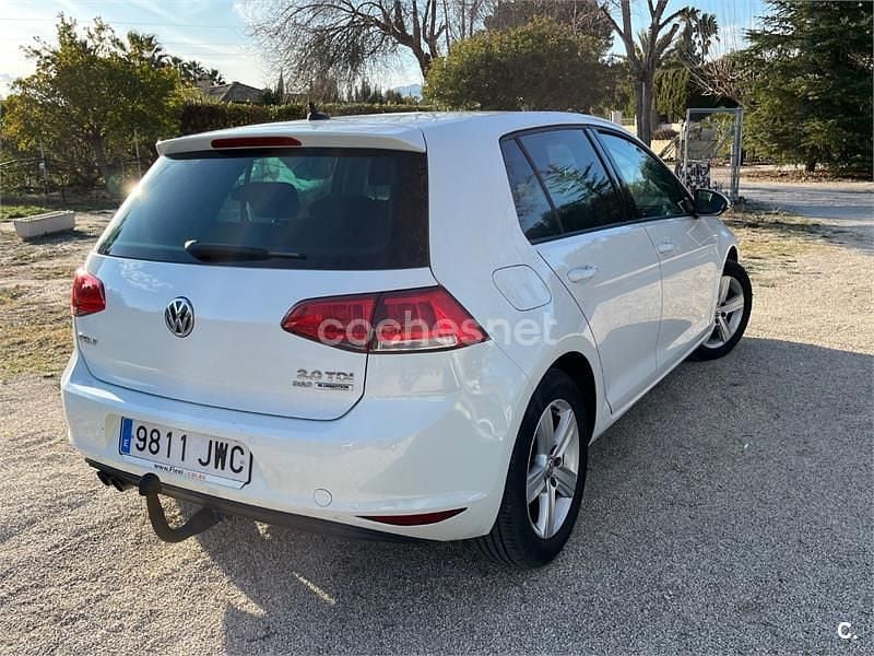 Usado VW Golf VII Advance 150 CV (110 kW) 2017 Blanco Berlina