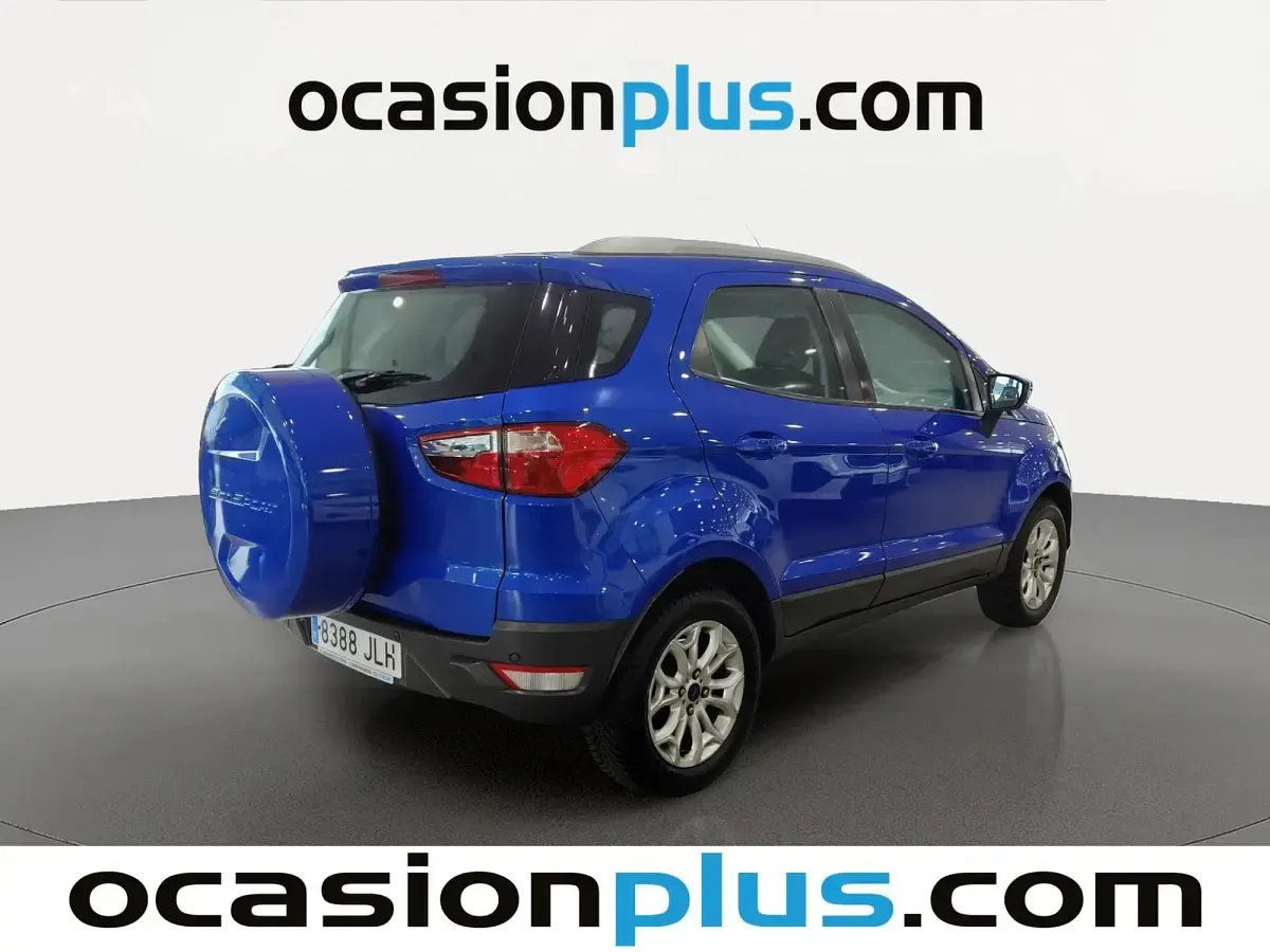Usado Ford Ecosport Trend 95 CV (69 kW) 2016 Azul SUV