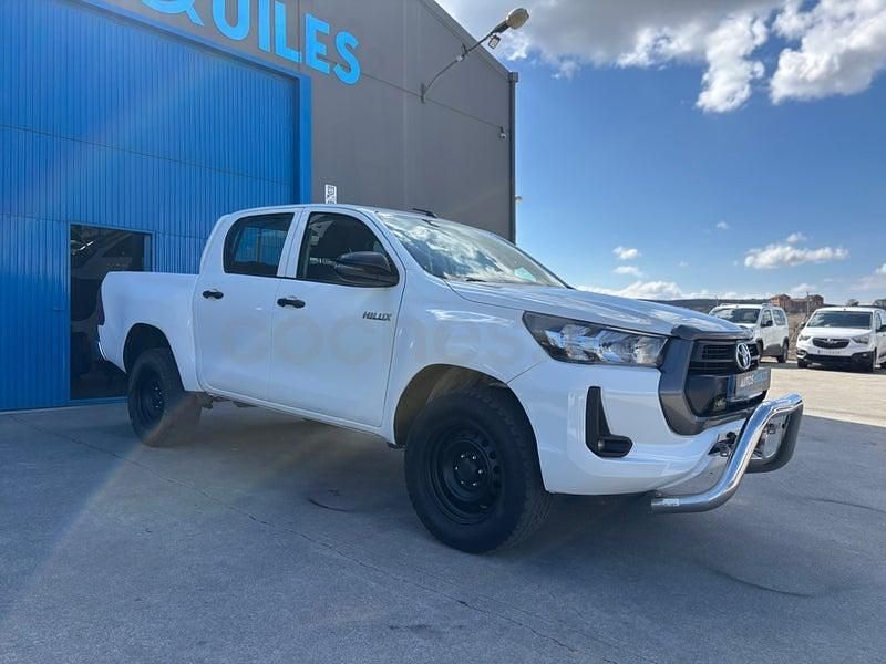 Usado Toyota HiLux 150 CV (110 kW) 2021 Blanco Pickup/Camioneta