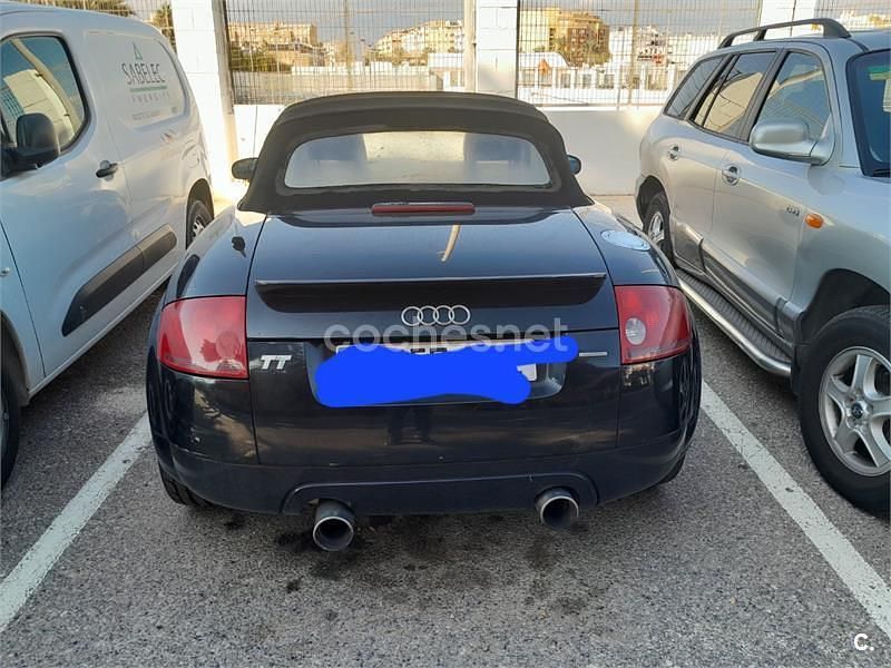 Usado Audi TT Roadster 180 CV (132 kW) 2001 Negro Descapotable