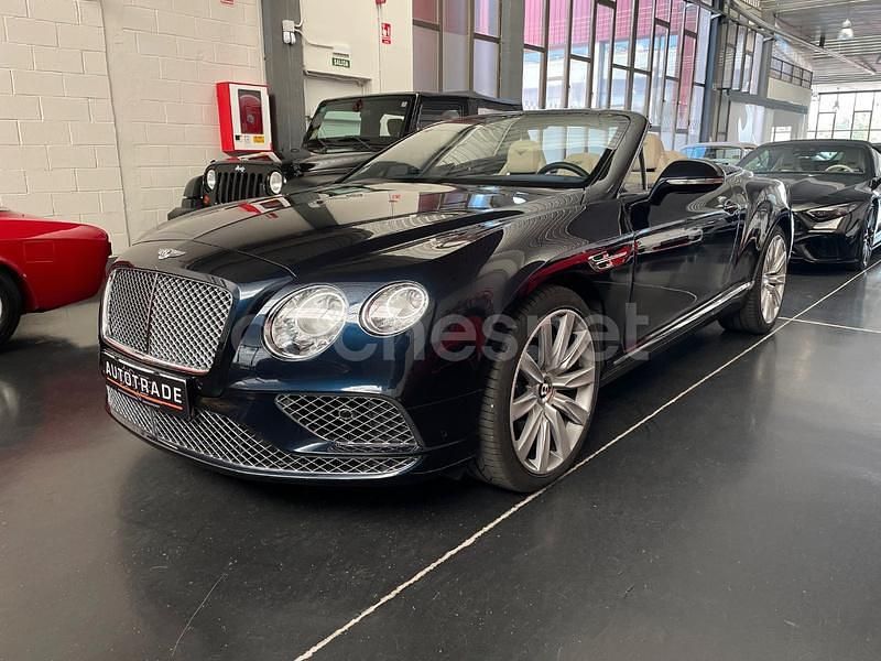 Azul Usado 2017 Bentley Continental GT Convertible Descapotable | 119.000 € - Imagen 1/4