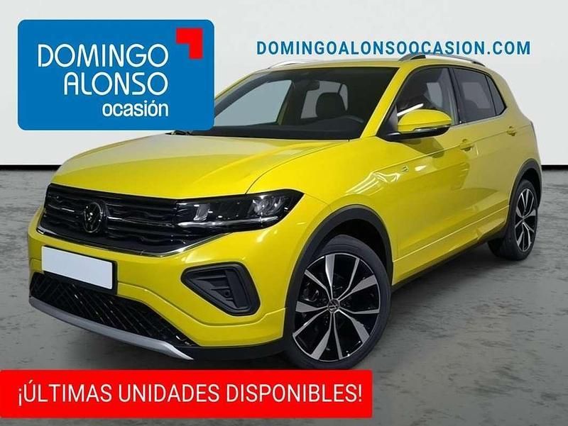 Amarillo Usado 2025 VW T-Cross R-line SUV | 22.790 € (Precio justo) - Imagen 1/4