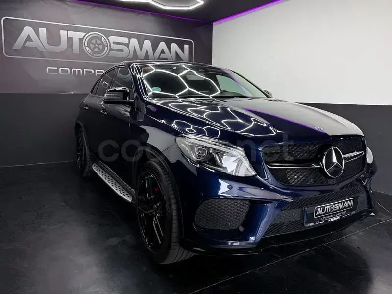 Usado Mercedes GLE350 258 CV (189 kW) 2018 Azul SUV