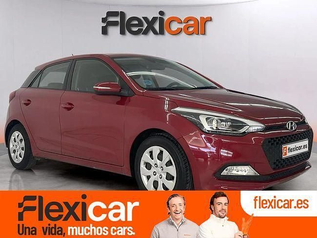 Rojo Usado 2018 Hyundai i20 Berlina | 10.290 € (Precio justo) - Imagen 1/4