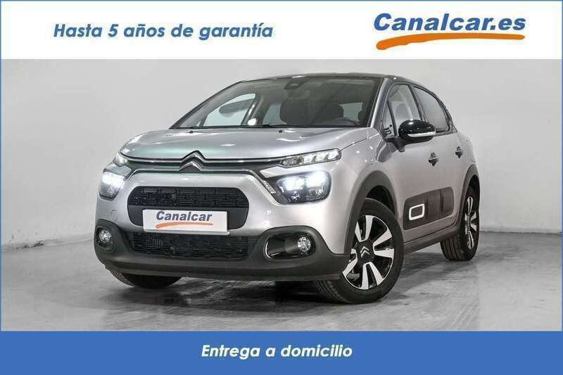 Gris Usado 2023 Citroën C3 PureTech Utilitario | 15.217 € (Precio justo) - Imagen 1/4