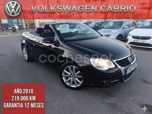 Usado VW Eos 140 CV (102 kW) 2010 Negro Descapotable