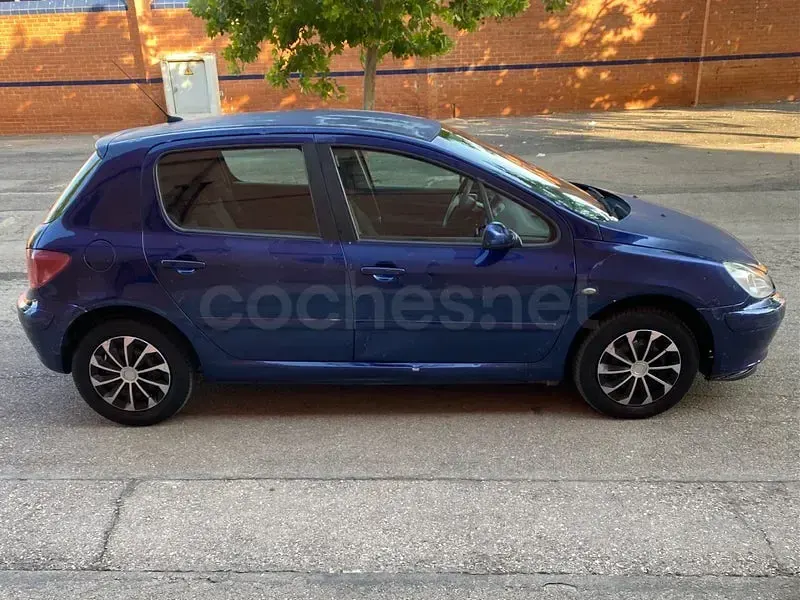 Usado Peugeot 307 90 CV (66 kW) 2005 Azul Berlina