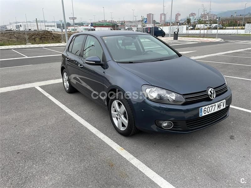Usado VW Golf VI Advance 105 CV (77 kW) 2011 Azul Utilitario