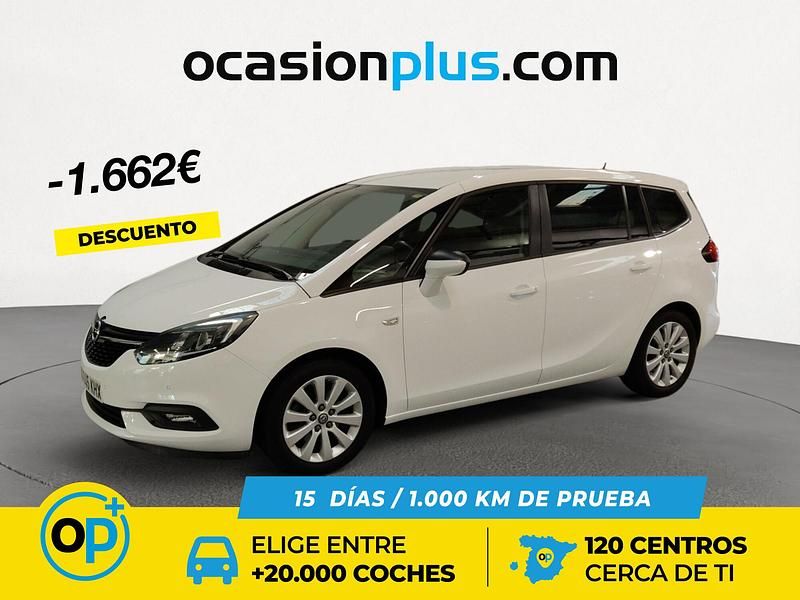 Blanco Usado 2018 Opel Zafira Expression Monovolumen | 13.890 € (Precio justo) - Imagen 1/4
