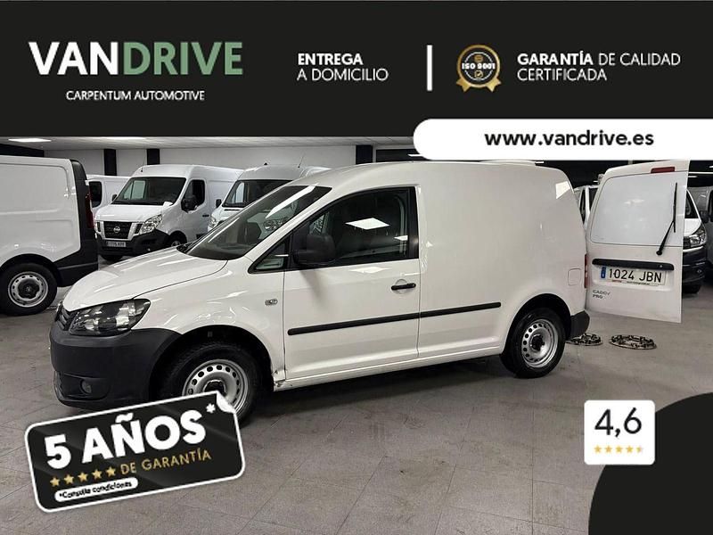 Usado VW Caddy Pro 110 CV (80 kW) 2014 Blanco Monovolumen