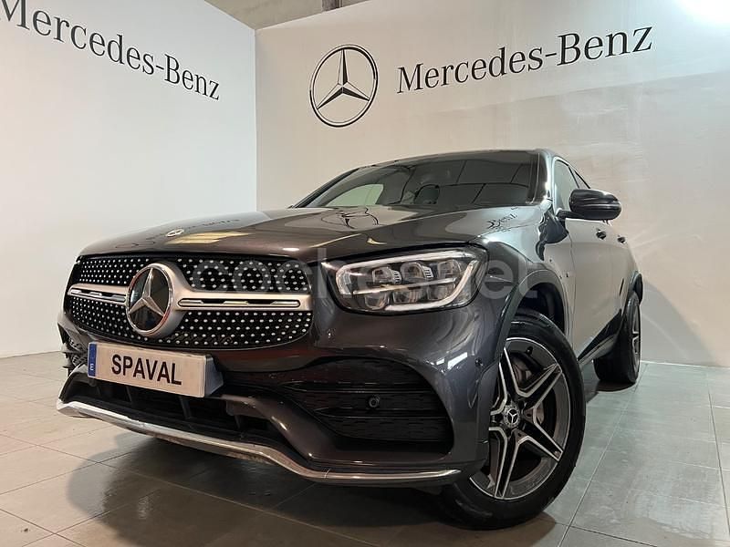 Gris / plata Usado 2021 Mercedes GLC300e Coupe | 43.990 € (Buen precio) - Imagen 1/4