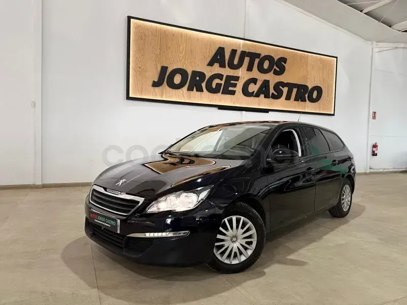 Usado Peugeot 308 SW Business-Line 120 CV (88 kW) 2015 Azul Familiar
