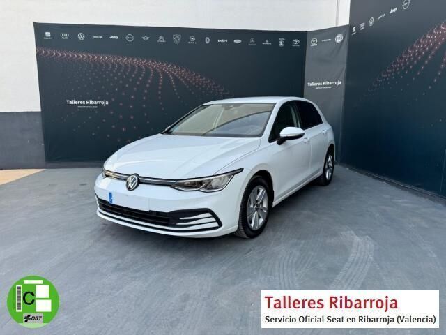 Blanco Usado 2022 VW Golf VIII Life | 23.490 € (Precio justo) - Imagen 1/4