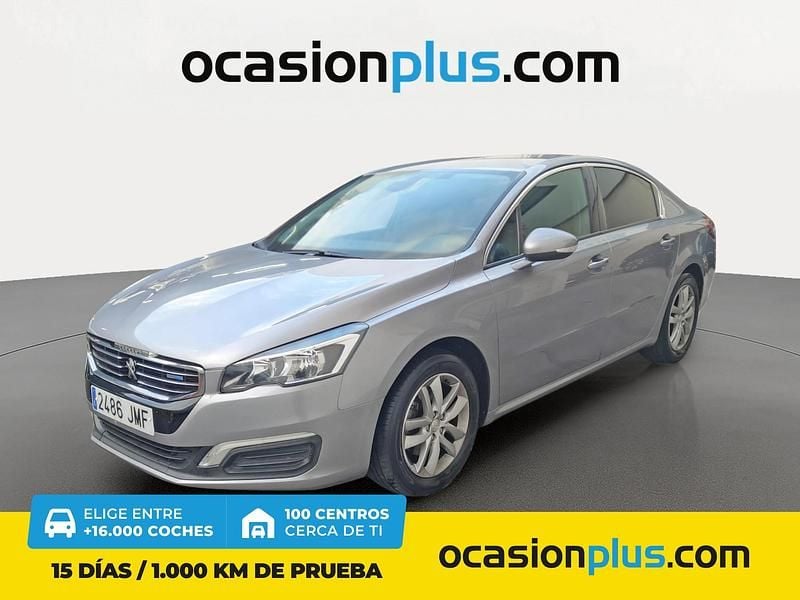 Gris Usado 2016 Peugeot 508 Active Berlina | 12.490 € (Precio justo) - Imagen 1/4