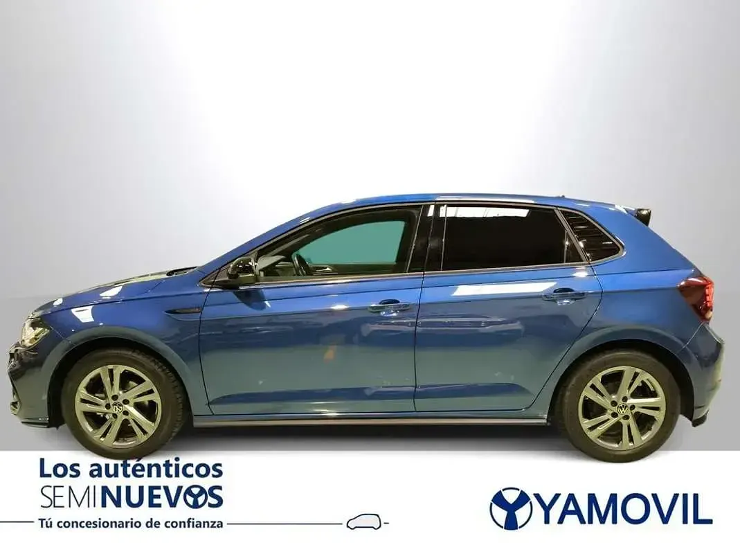 Usado VW Polo R-line 95 CV (69 kW) 2023 Azul Utilitario