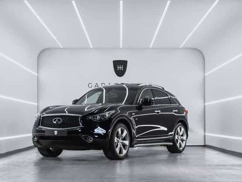 Negro Usado 2017 Infiniti QX70 SUV | 20.399 € - Imagen 1/4