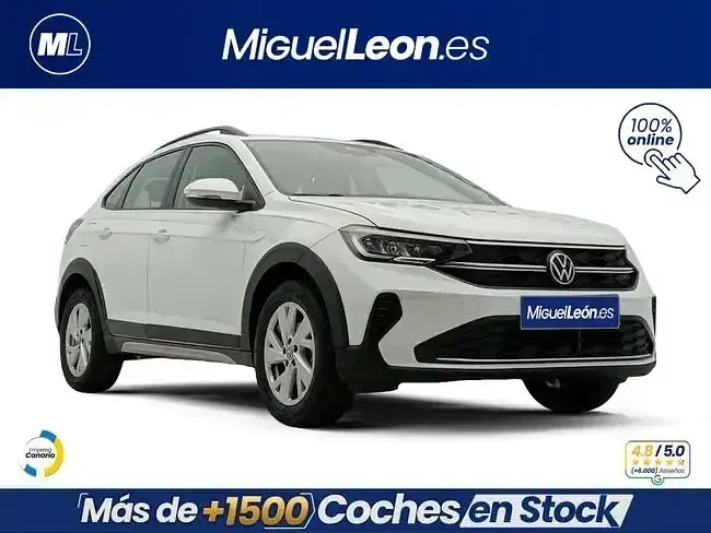 Usado VW Taigo Life 95 CV (69 kW) 2023 Blanco SUV