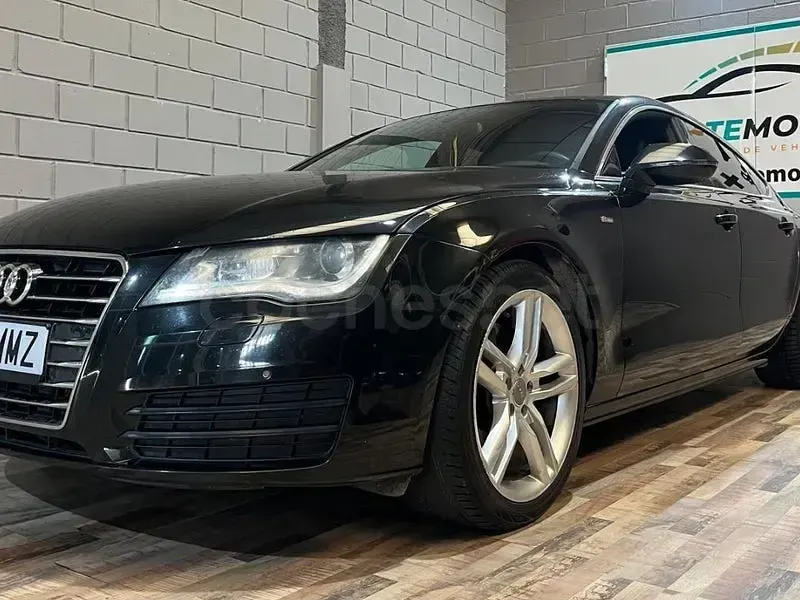 Usado Audi A7 Sportback Exclusive 245 CV (180 kW) 2012 Negro Utilitario