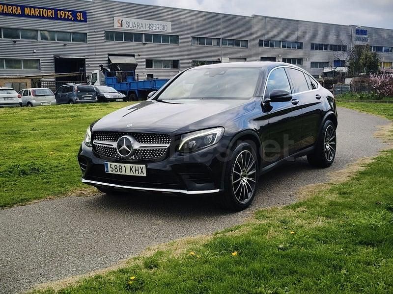 Usado Mercedes GLC250 211 CV (155 kW) 2018 Negro Coupe